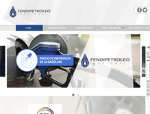 Tablet Screenshot of fendipetroleo.com